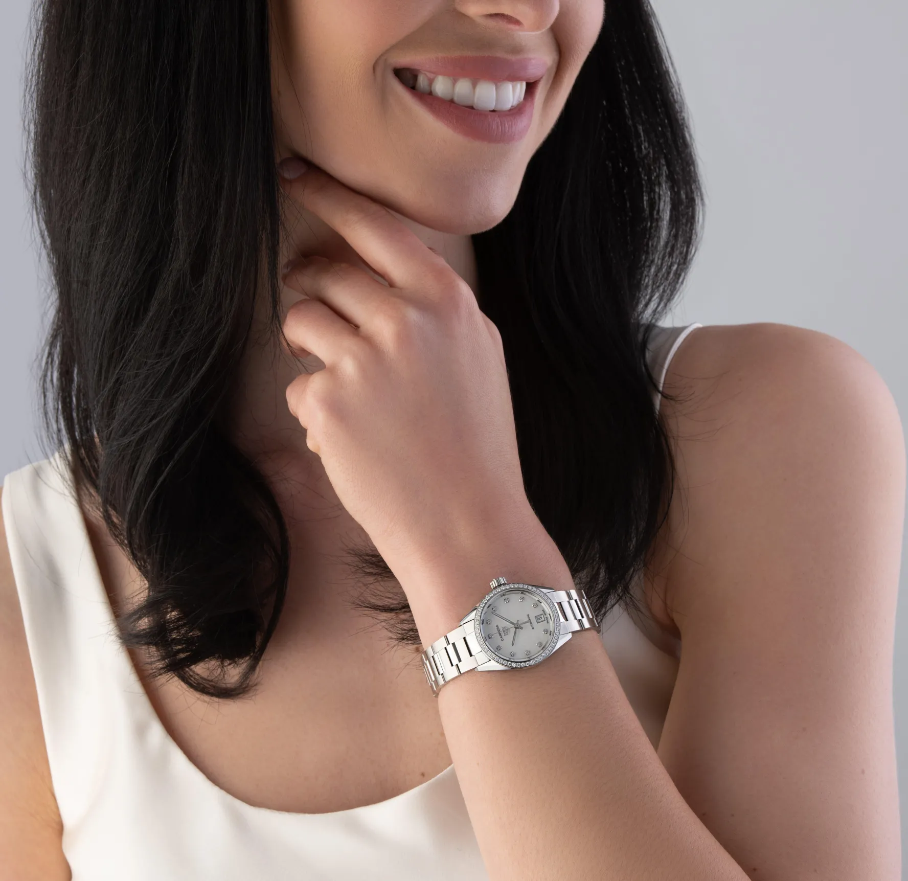TAG Heuer Carrera Date 29mm Mother of Pearl Diamond Automatic Ladies Watch