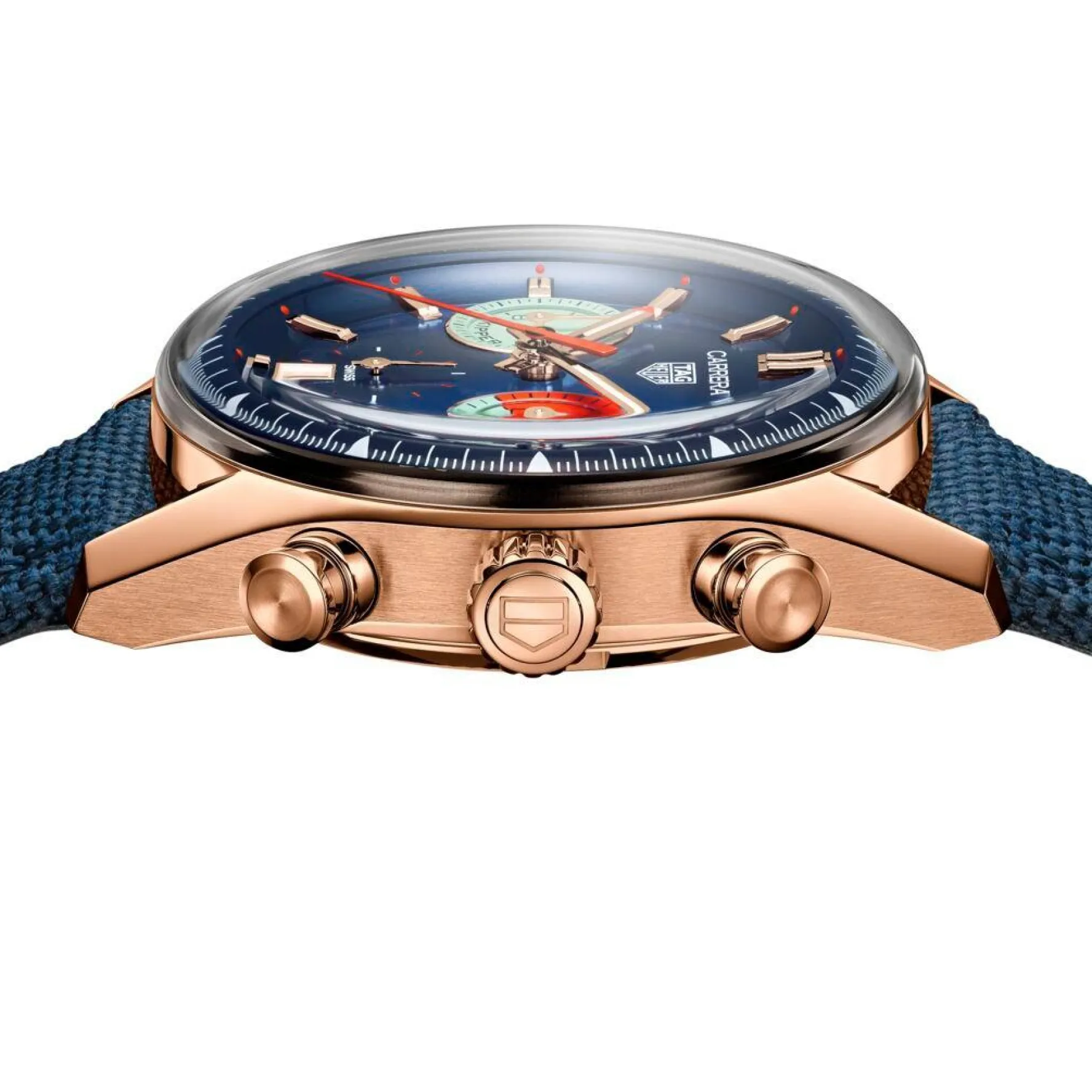 TAG Heuer Carrera Skipper 39mm 18K Rose Gold Chronograph Automatic Men’s Watch