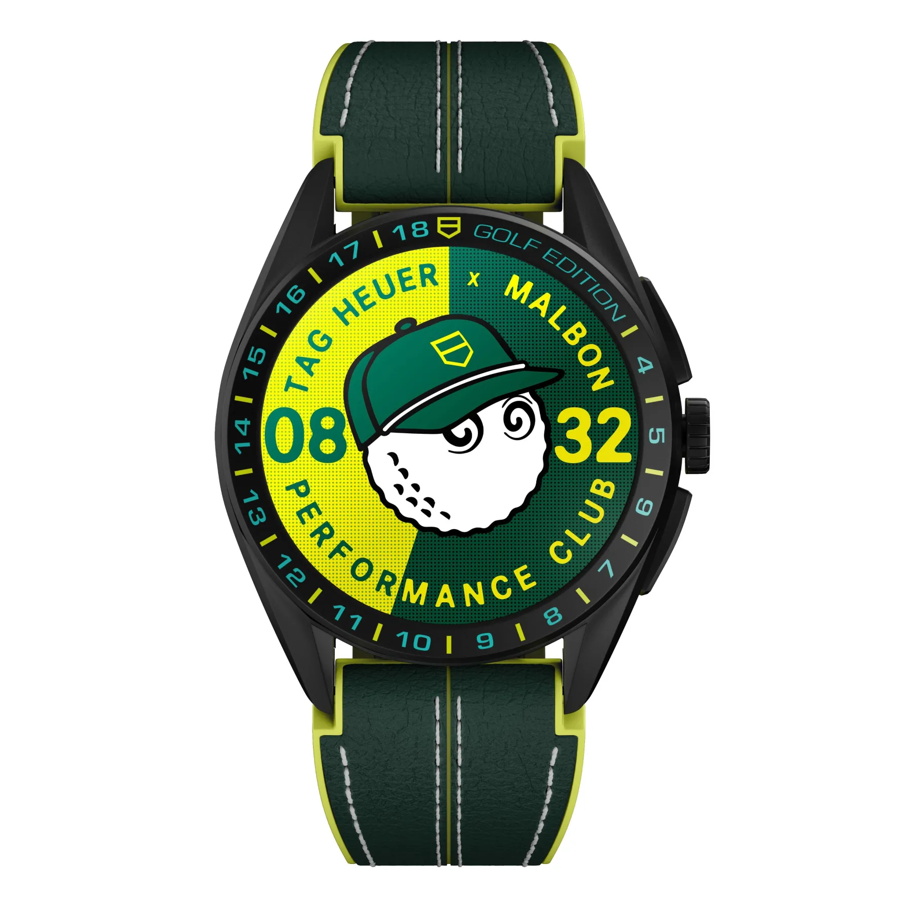 TAG Heuer Connected 45mm Calibre E4 X Malbon Golf Edition Titanium Smartwatch