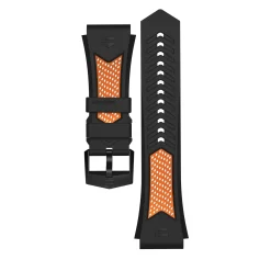 TAG Heuer Connected 45mm Orange Rubber Watch Strap