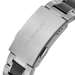 TAG Heuer Formula 1 Calibre 16 Automatic Men's Grey Steel and Black Ceramic Chronograph 44mm Watch