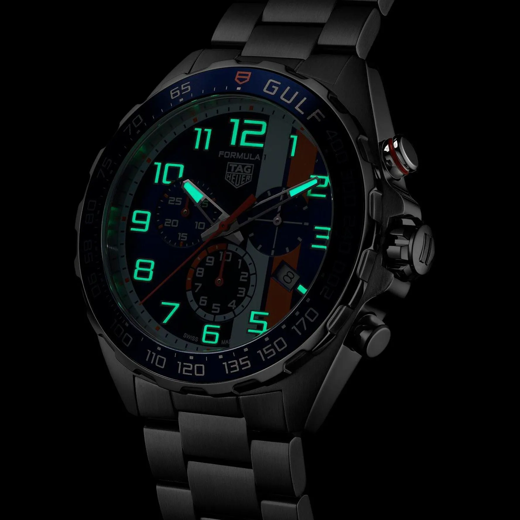 TAG Heuer Formula 1 Chronograph X Gulf 43mm Men’s Watch