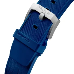 TAG Heuer Formula 1 Chronograph 43mm Blue Rubber Strap Men's Watch