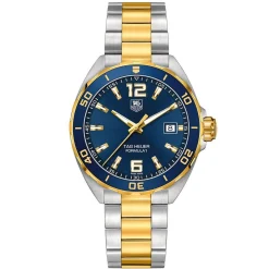 TAG Heuer Formula 1 Quartz Men's Blue Steel and Yellow Gold Watch