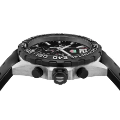 TAG Heuer Formula 1 Quartz Men's Black Rubber Chronograph 43mm Watch