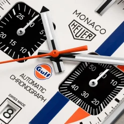 TAG Heuer Limited Edition Monaco Chronograph X Gulf 39mm Titanium Automatic Watch