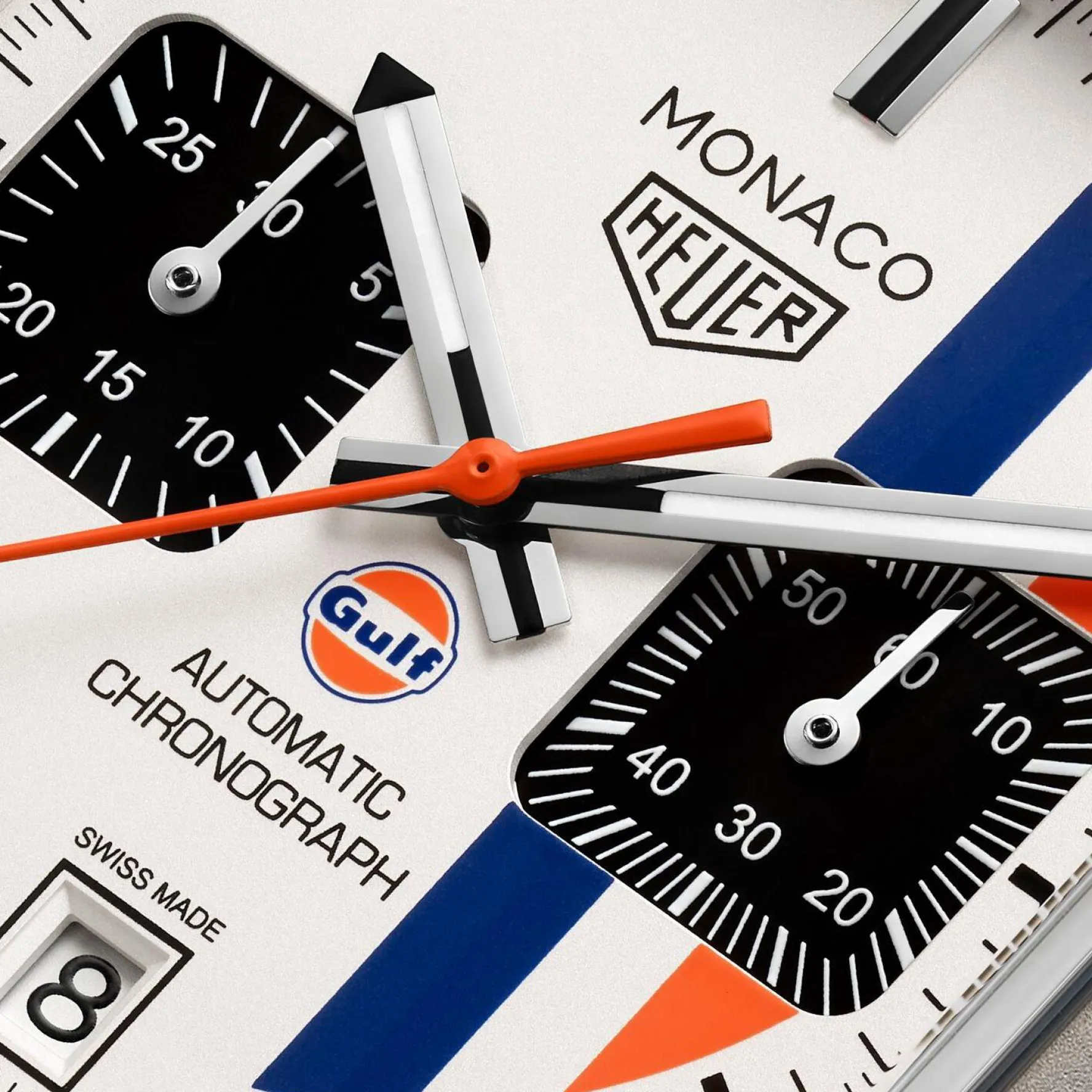 TAG Heuer Limited Edition Monaco Chronograph X Gulf 39mm Titanium Automatic Watch