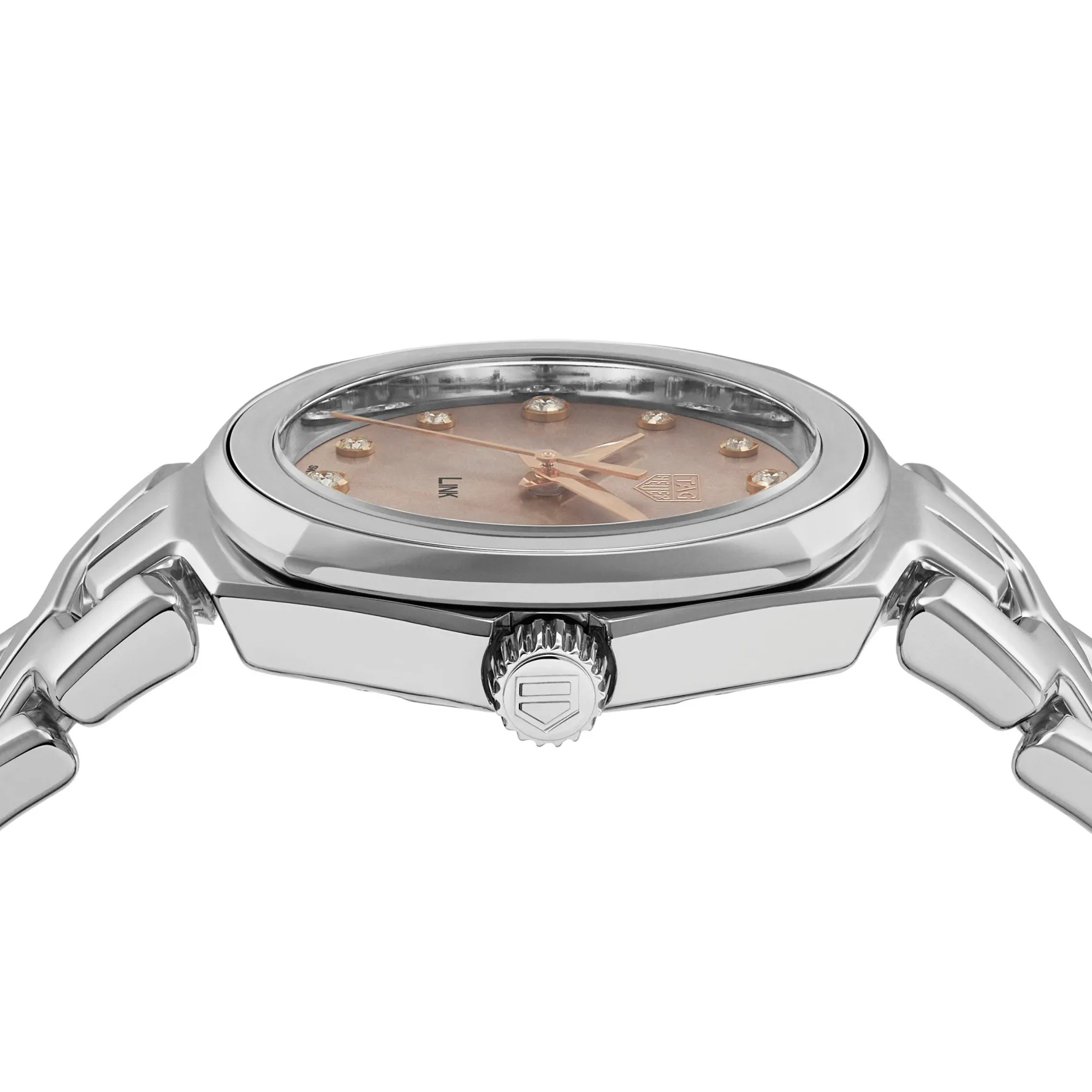 TAG Heuer Link Quartz Ladies Taupe Steel Watch