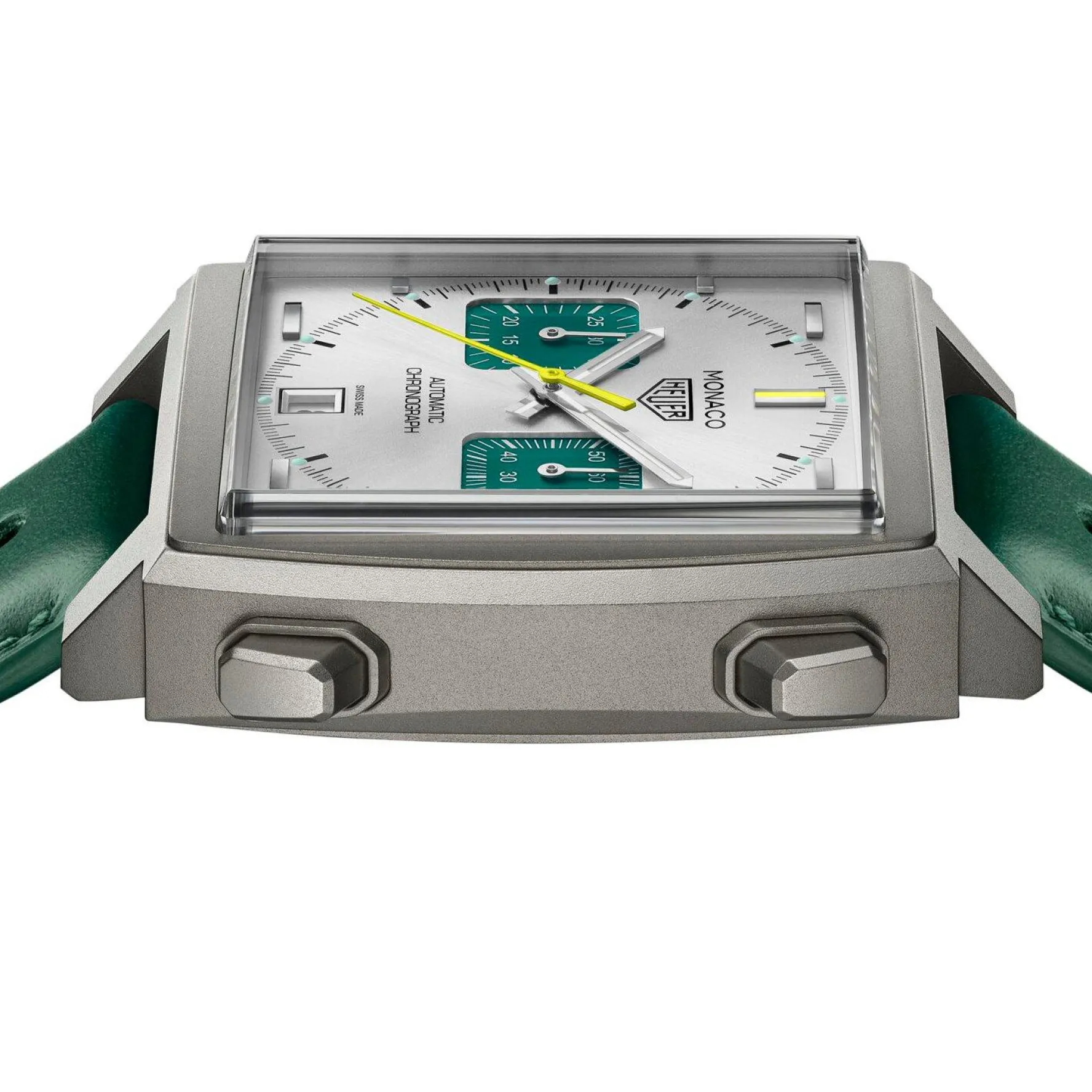 TAG Heuer Monaco Chronograph Racing Green 39mm Titanium Automatic Watch