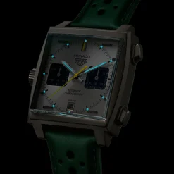 TAG Heuer Monaco Chronograph Racing Green 39mm Titanium Automatic Watch