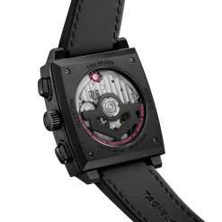 TAG Heuer Monaco Skeleton Pink 39mm Titanium Chronograph Automatic Men's Watch