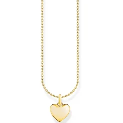 Thomas Sabo 18ct Yellow Gold Plated Heart Pendant
