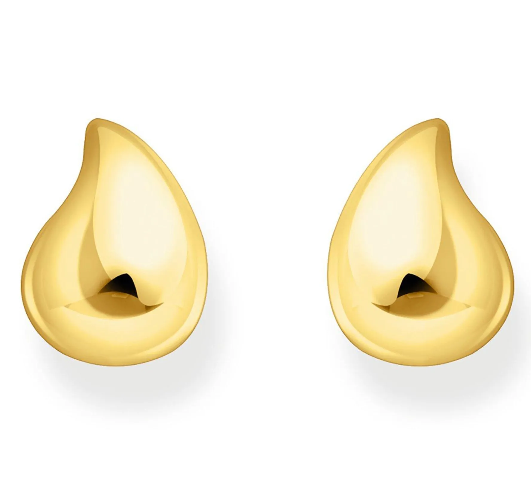 Thomas Sabo 18ct Yellow Gold Plated Teardrop Earrings