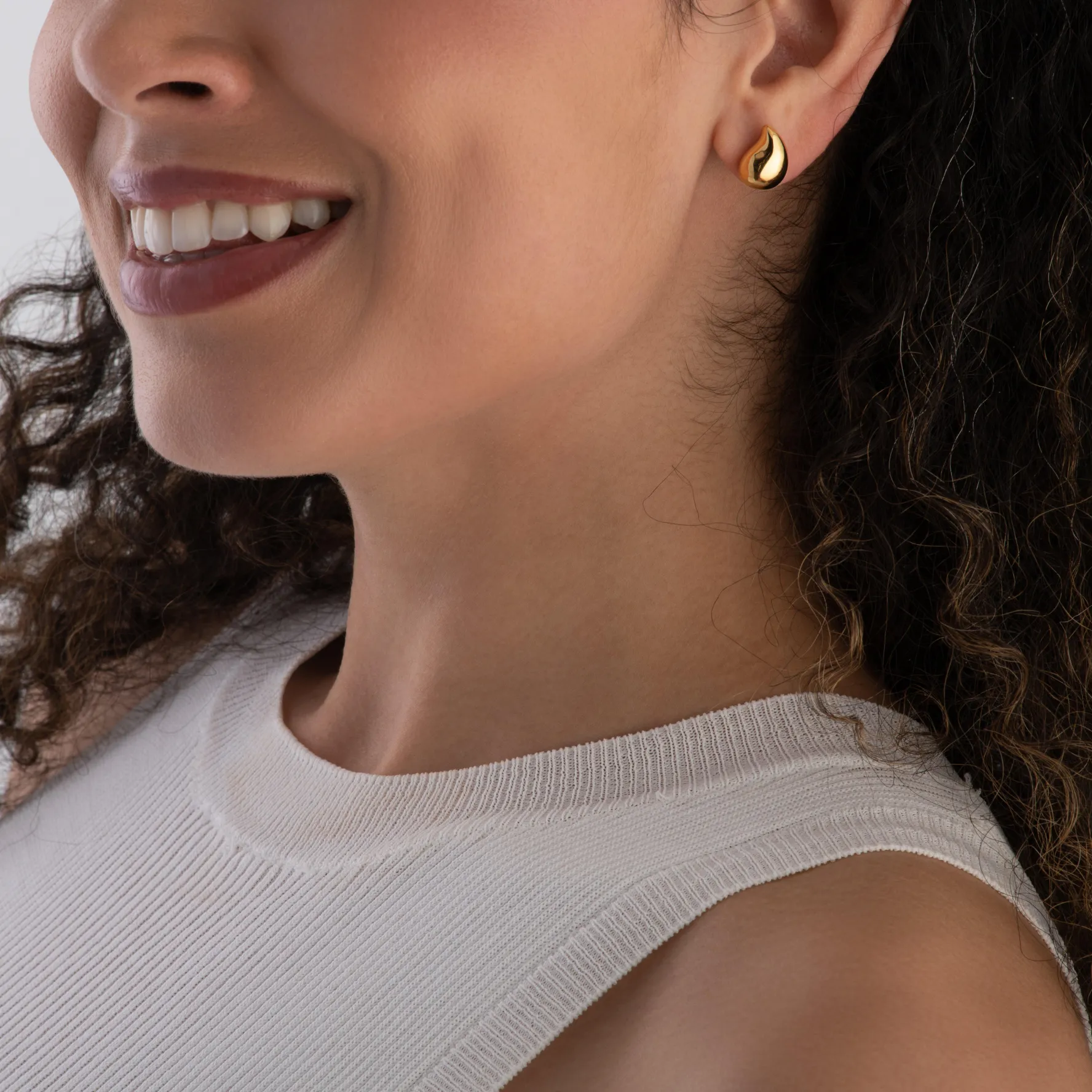 Thomas Sabo 18ct Yellow Gold Plated Teardrop Earrings