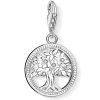 Thomas Sabo Generation Charm Club Silver Cubic Zirconia Tree of Life Charm