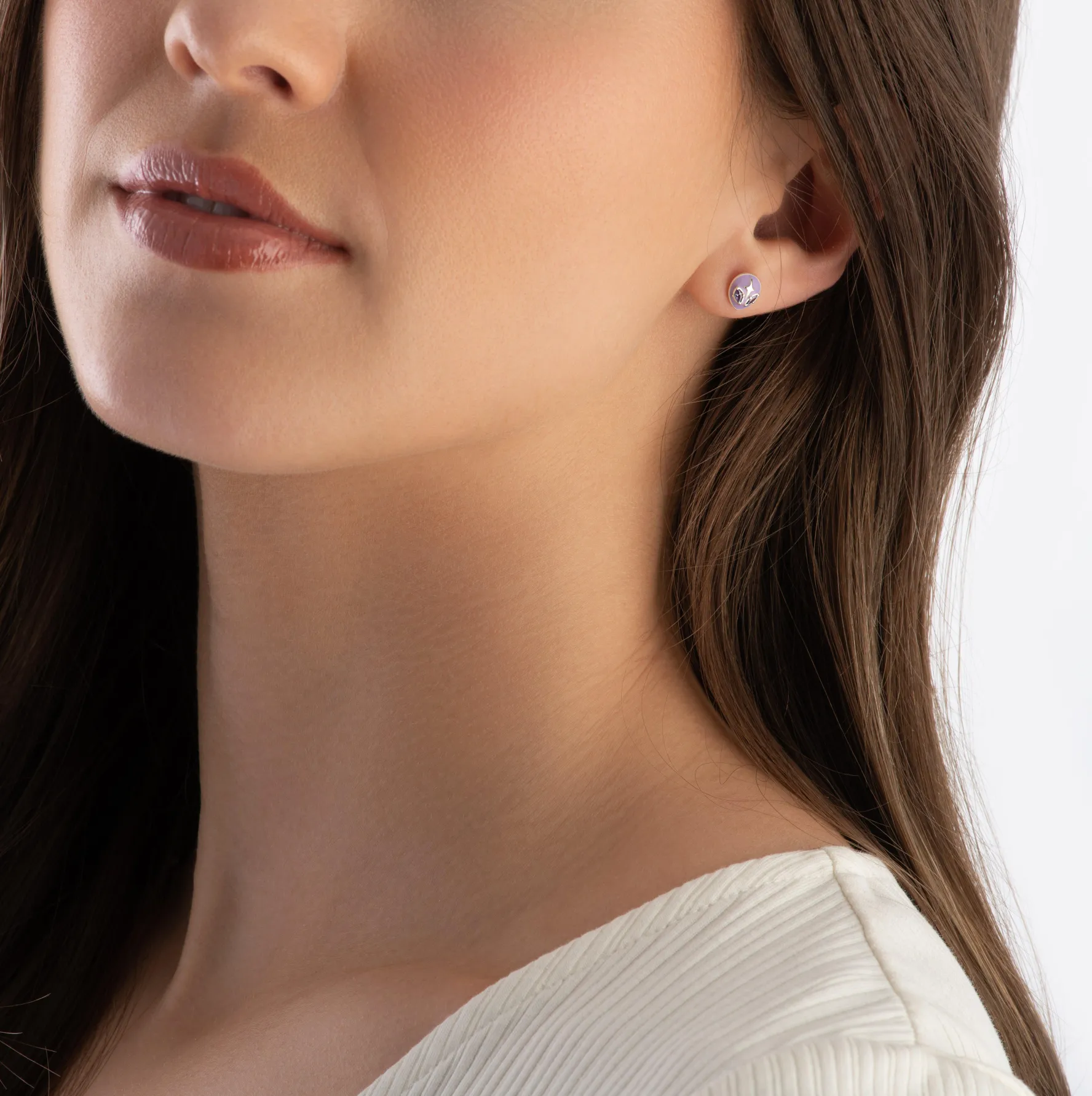Thomas Sabo Silver Alien Stud Earrings