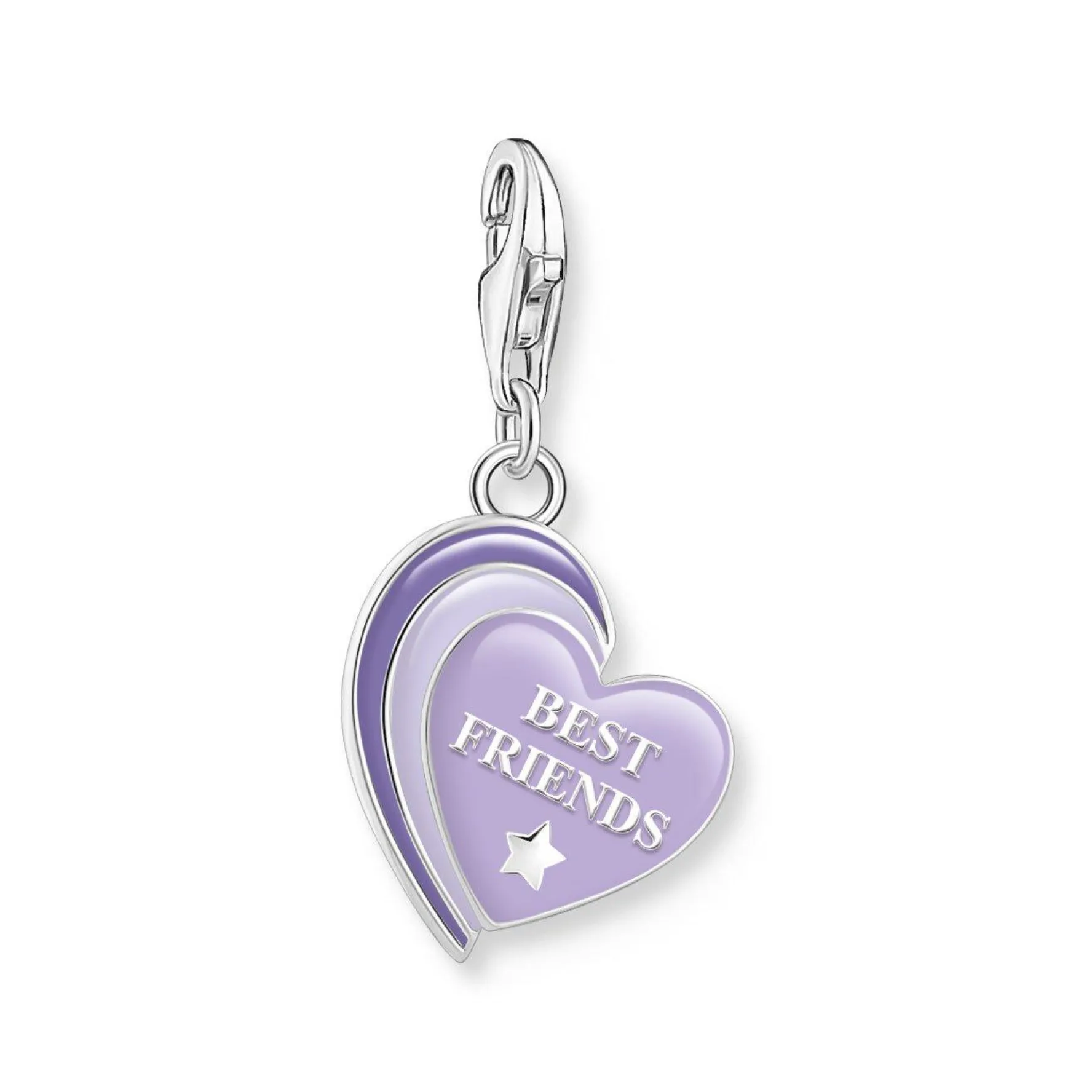 Thomas Sabo Silver Best Friend Heart Charm