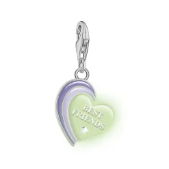 Thomas Sabo Silver Best Friend Heart Charm