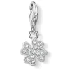 Thomas Sabo Silver Cloverleaf Charm