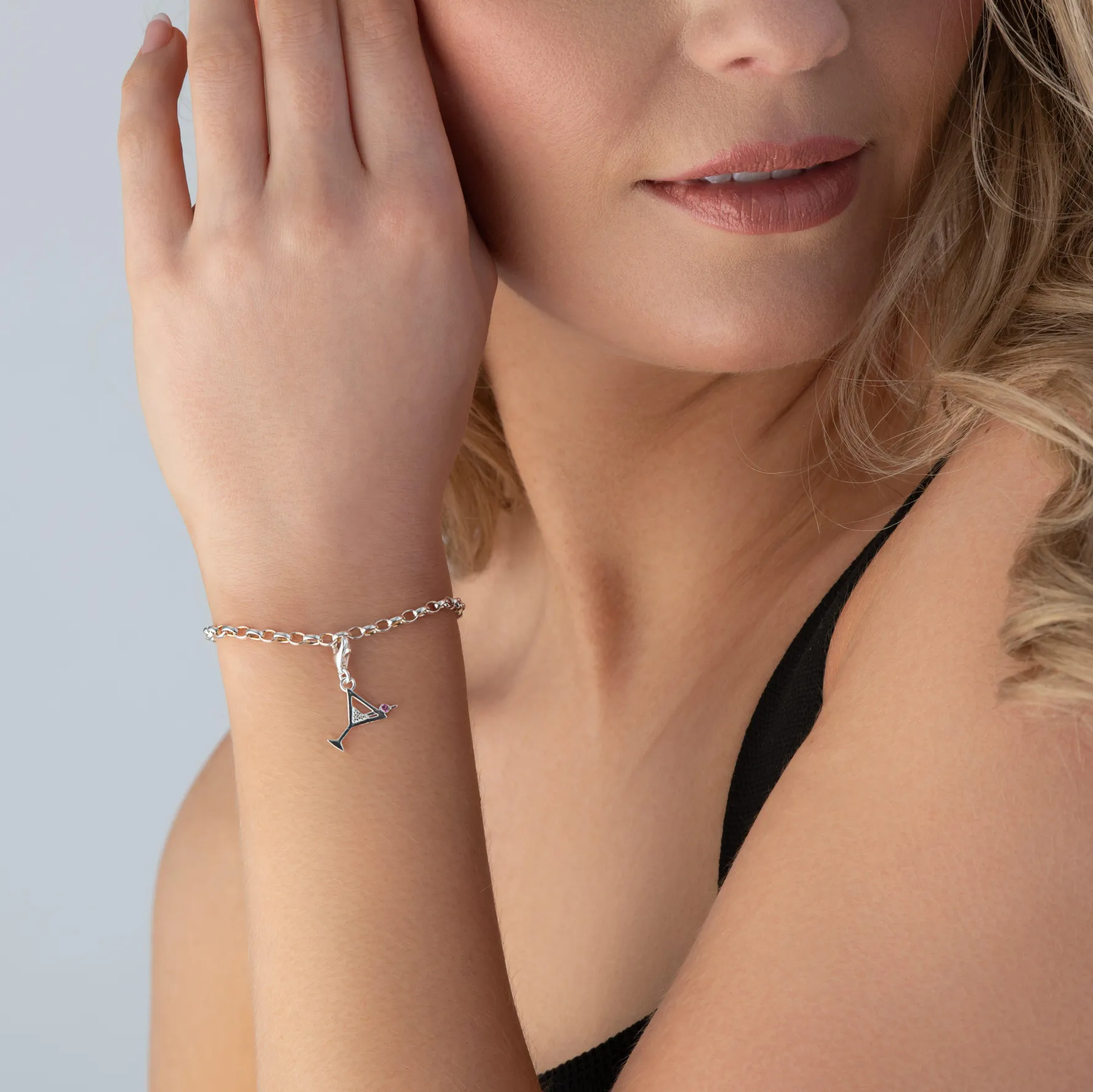 Thomas Sabo Silver Cocktail Charm