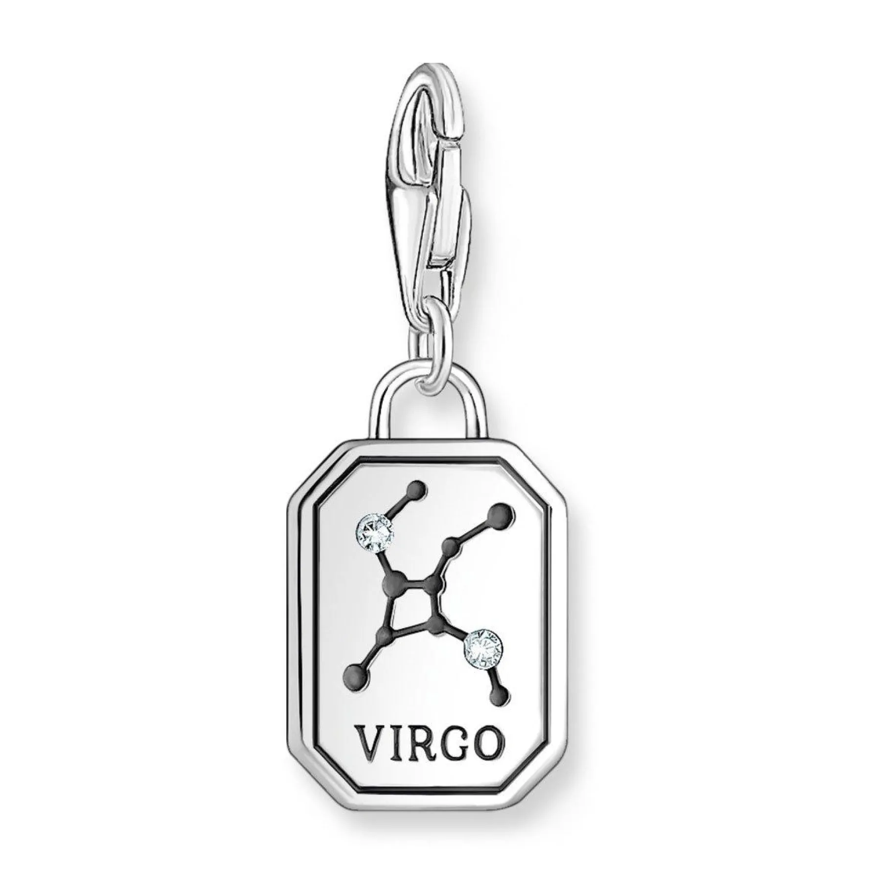 Thomas Sabo Silver Cubic Zirconia Virgo Charm