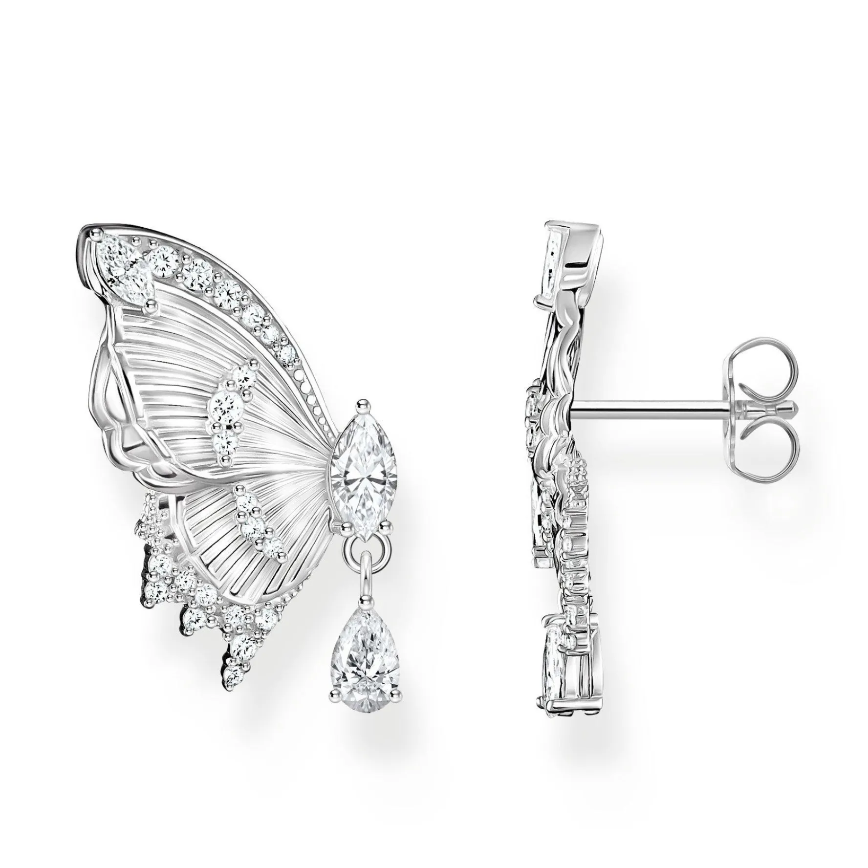 Thomas Sabo Silver Cubic Zirconia Stud Earrings