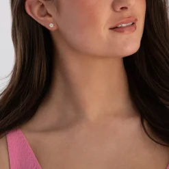 Thomas Sabo Silver Cubic Zirconia Flower Pendant