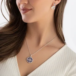 Thomas Sabo Silver Cubic Zirconia Eye Charm
