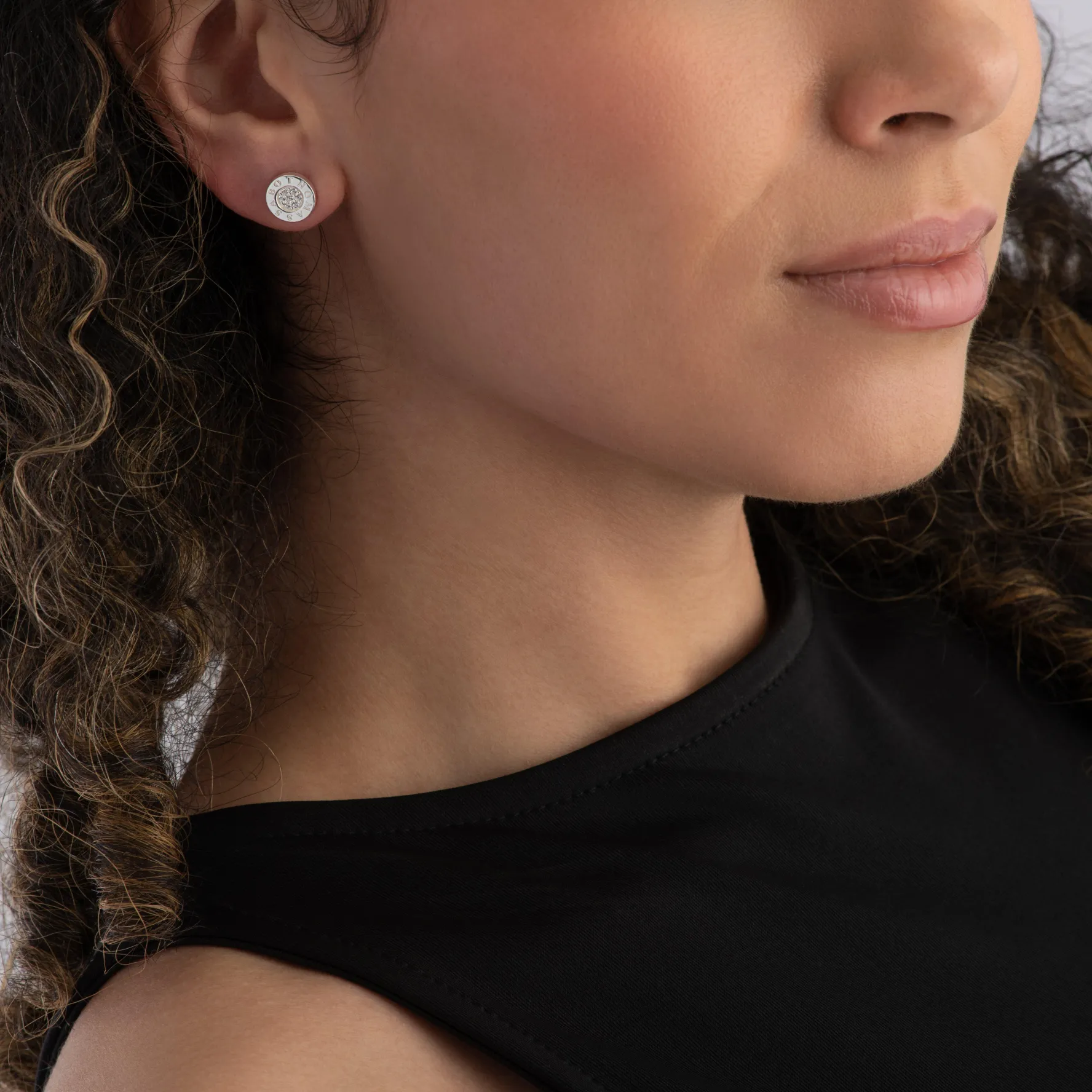 Thomas Sabo Silver Cubic Zirconia Pavé Stud Earrings