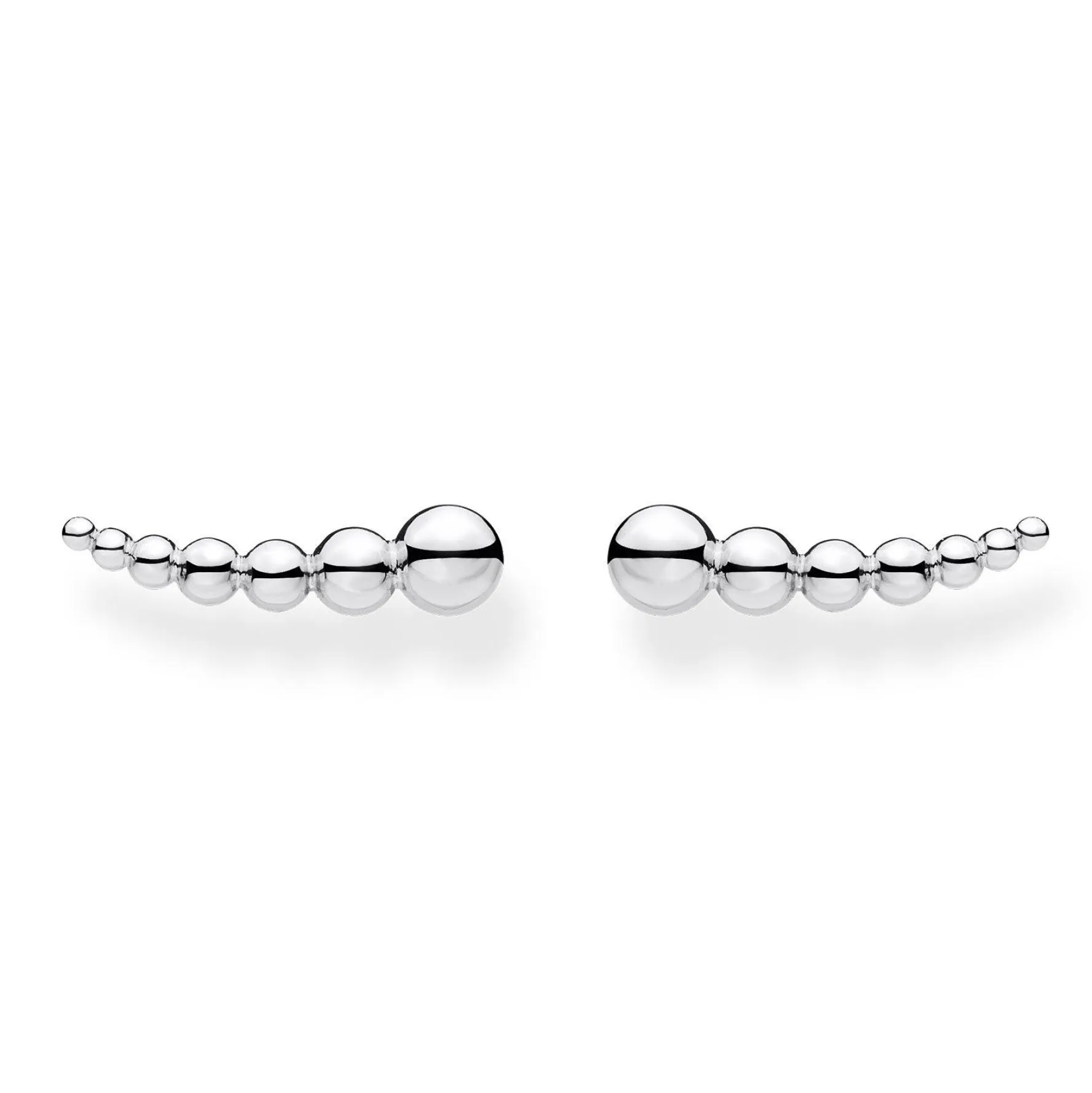 Thomas Sabo Silver Dot Climber Earrings