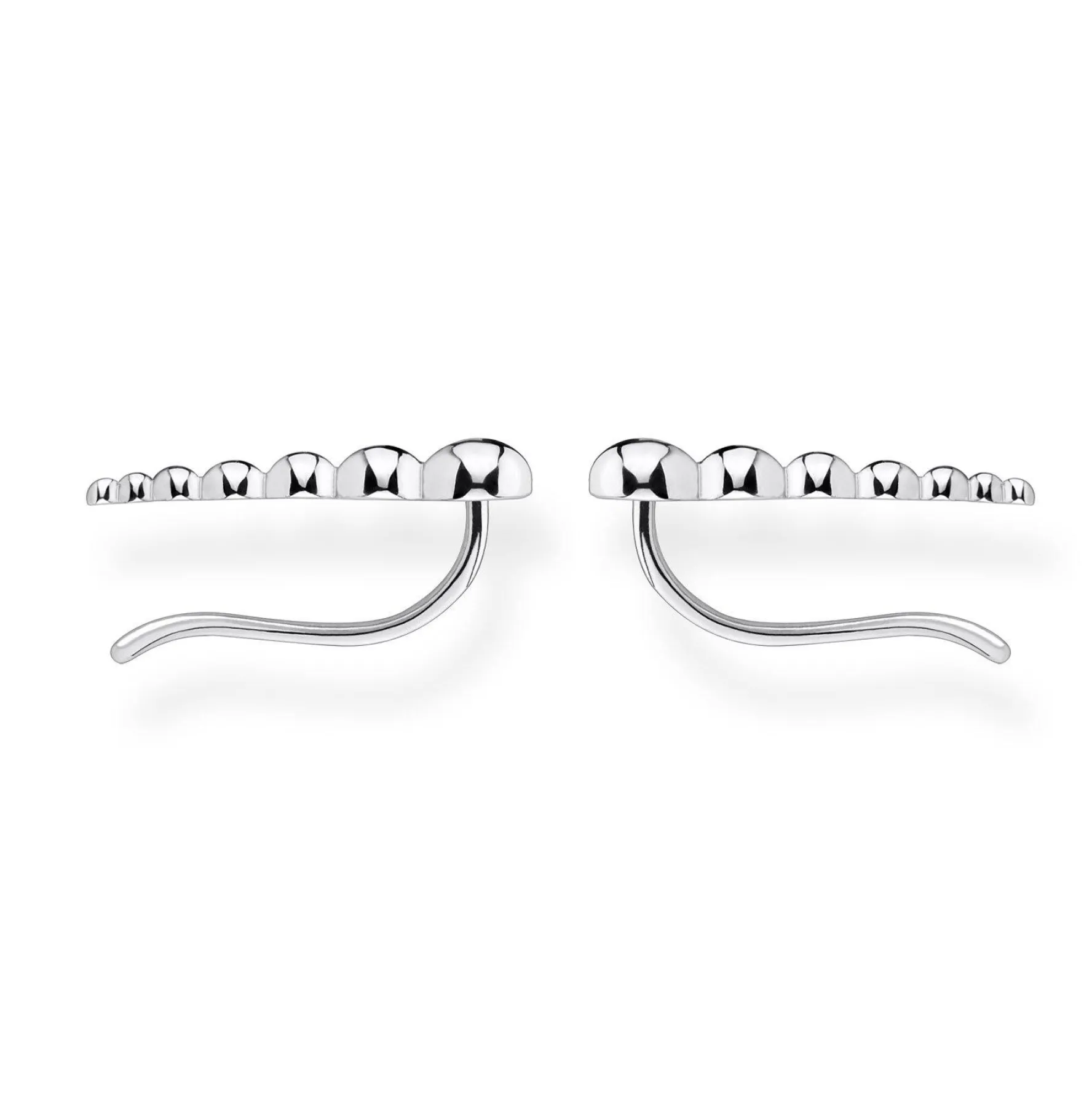 Thomas Sabo Silver Dot Climber Earrings