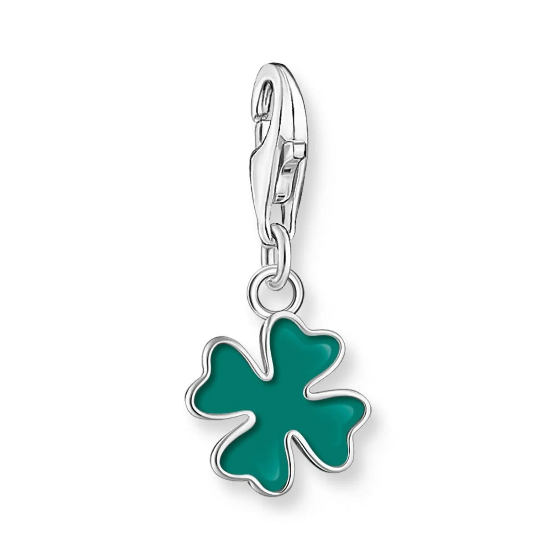Thomas Sabo Silver Four Leaf Clover Charm