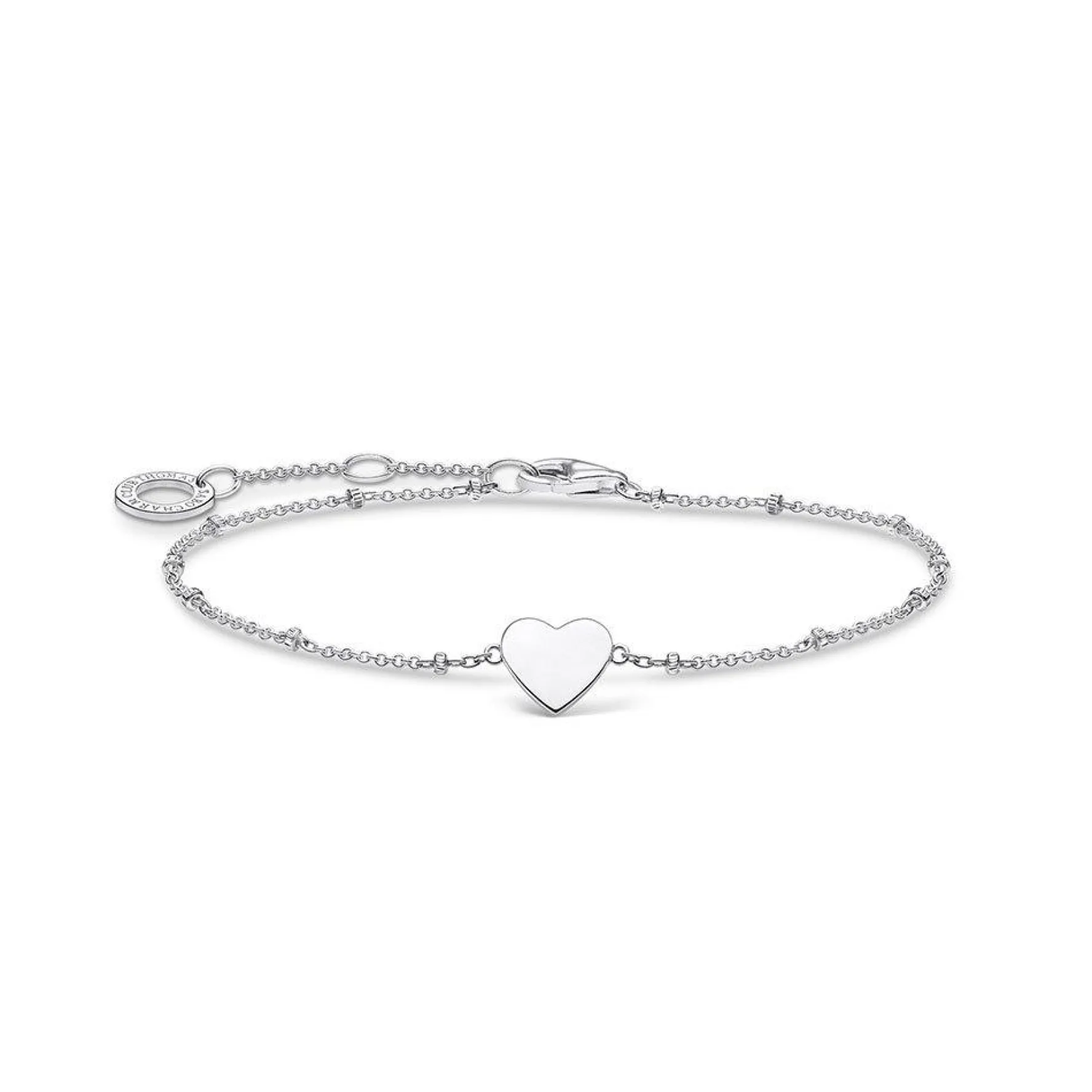 Thomas Sabo Silver Heart Dot Bracelet