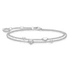 Thomas Sabo Silver Hearts and Crystal Bracelet