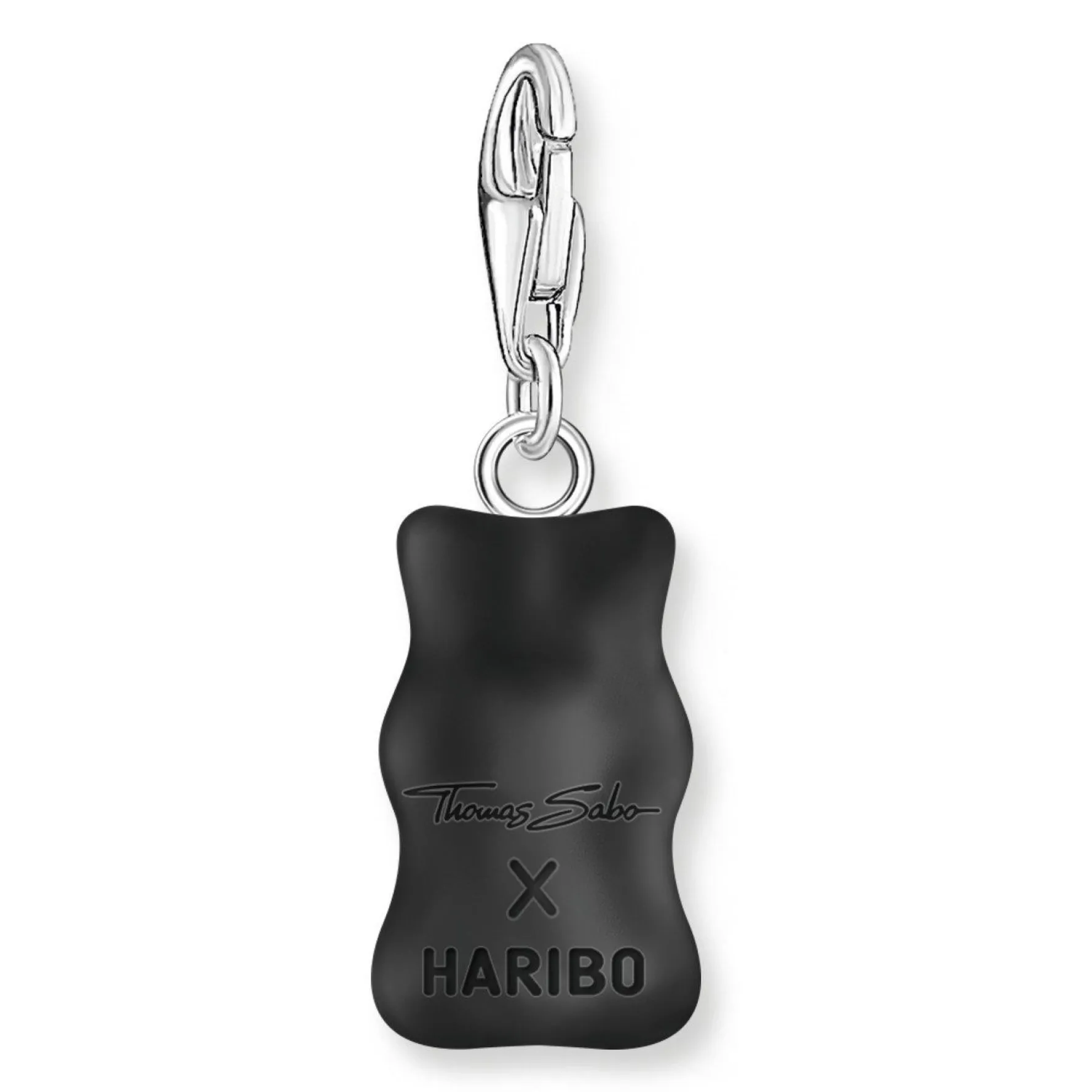 Thomas Sabo X HARIBO Silver Black Goldbears Charm