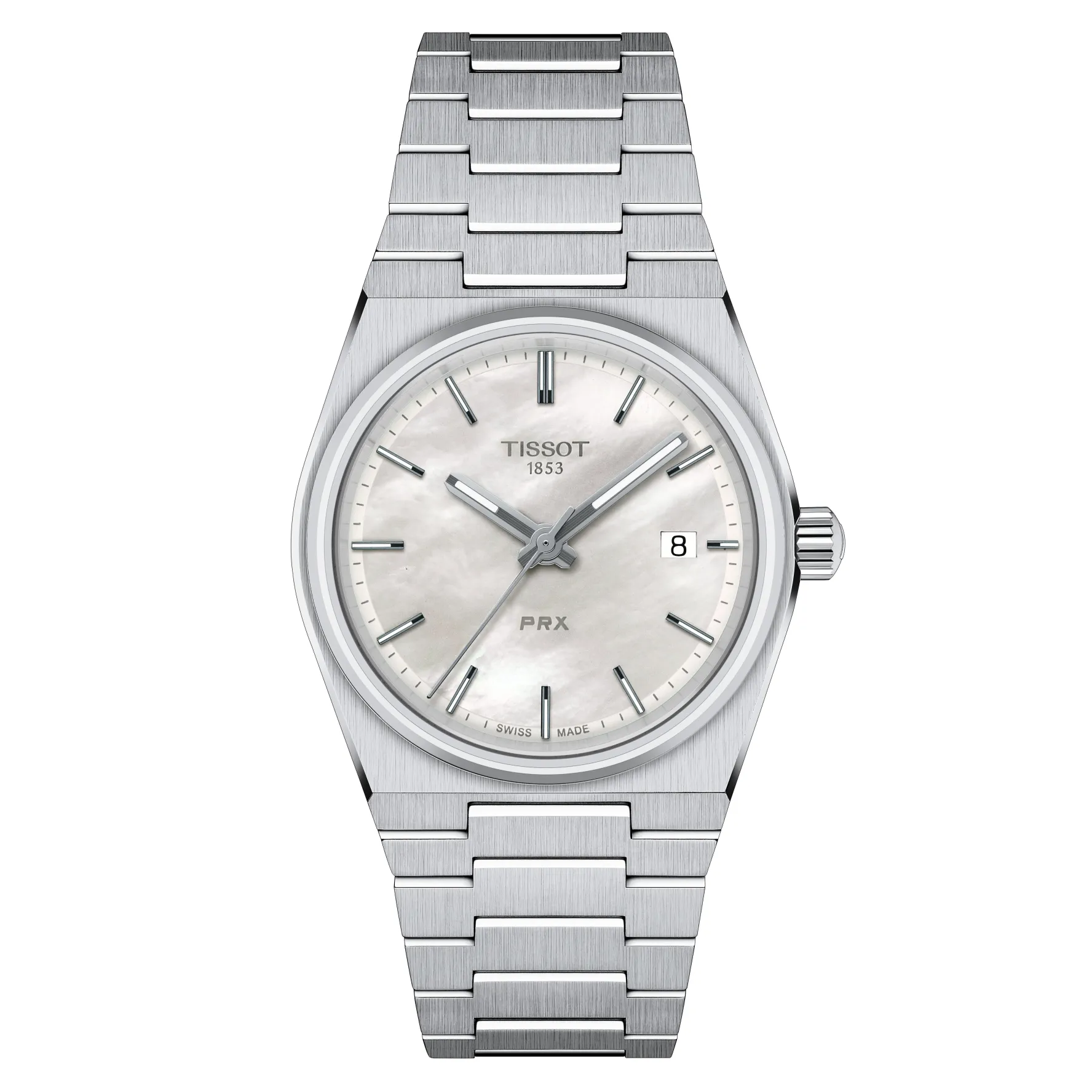 Tissot PRX 35mm Mother of Pearl Ladies Watch