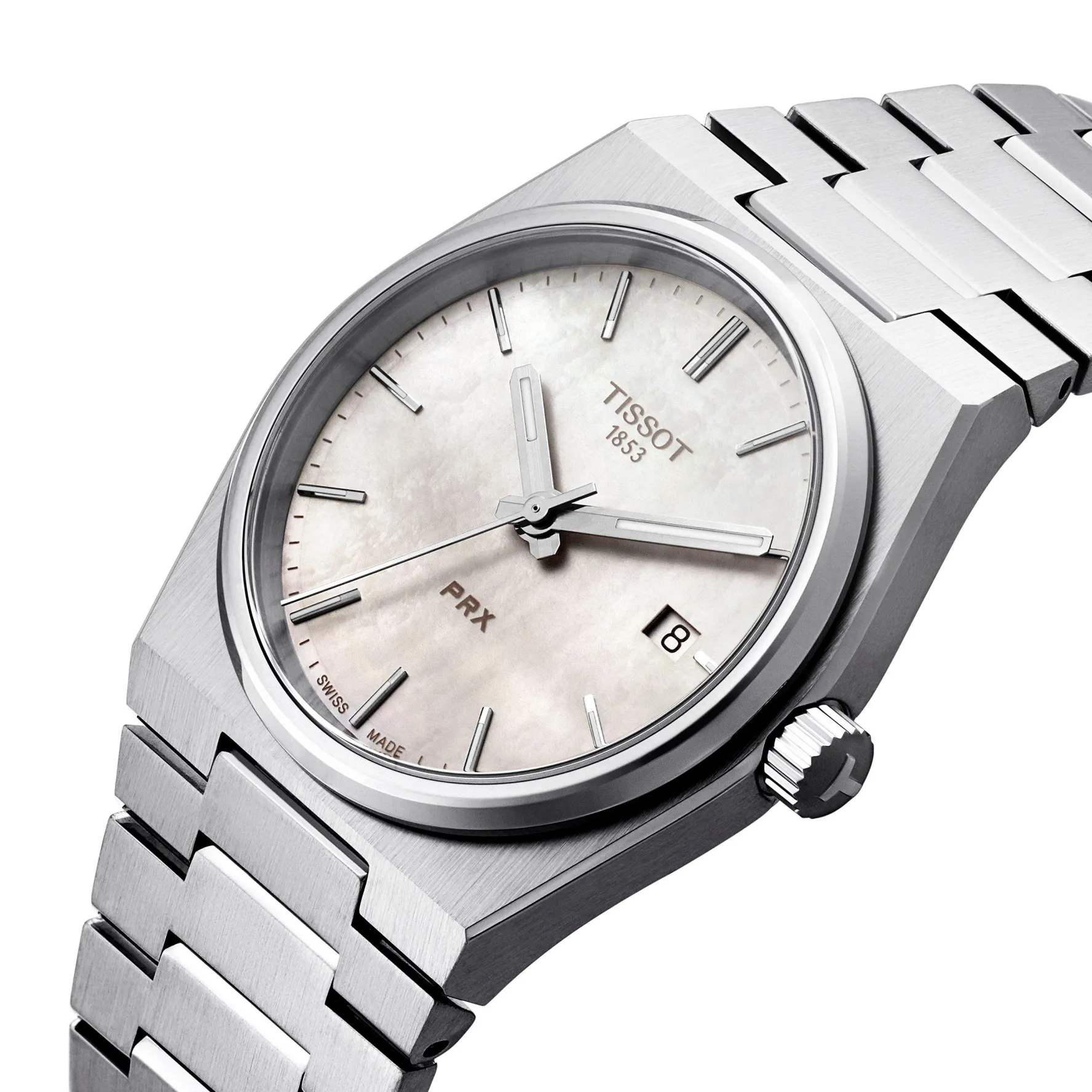 Tissot PRX 35mm Mother of Pearl Ladies Watch
