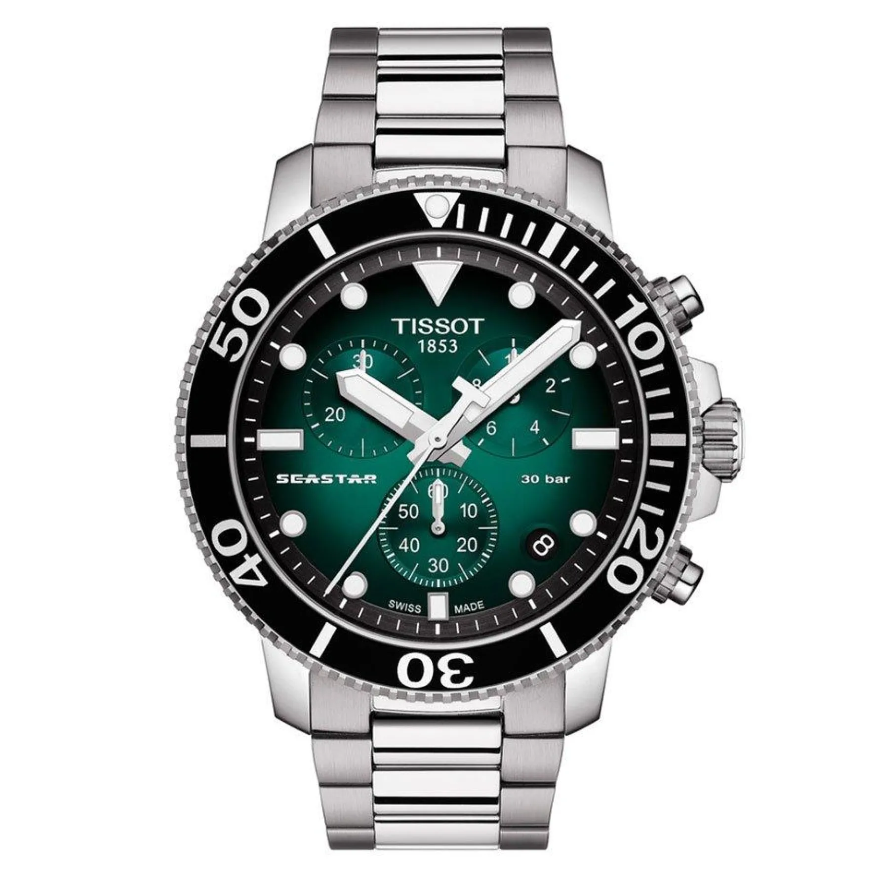 Tissot Seastar 1000 45.5mm Chronograph Men's Watch