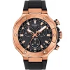 Tissot T-Race 45mm Chronograph Rose Gold Plated Men's Watch