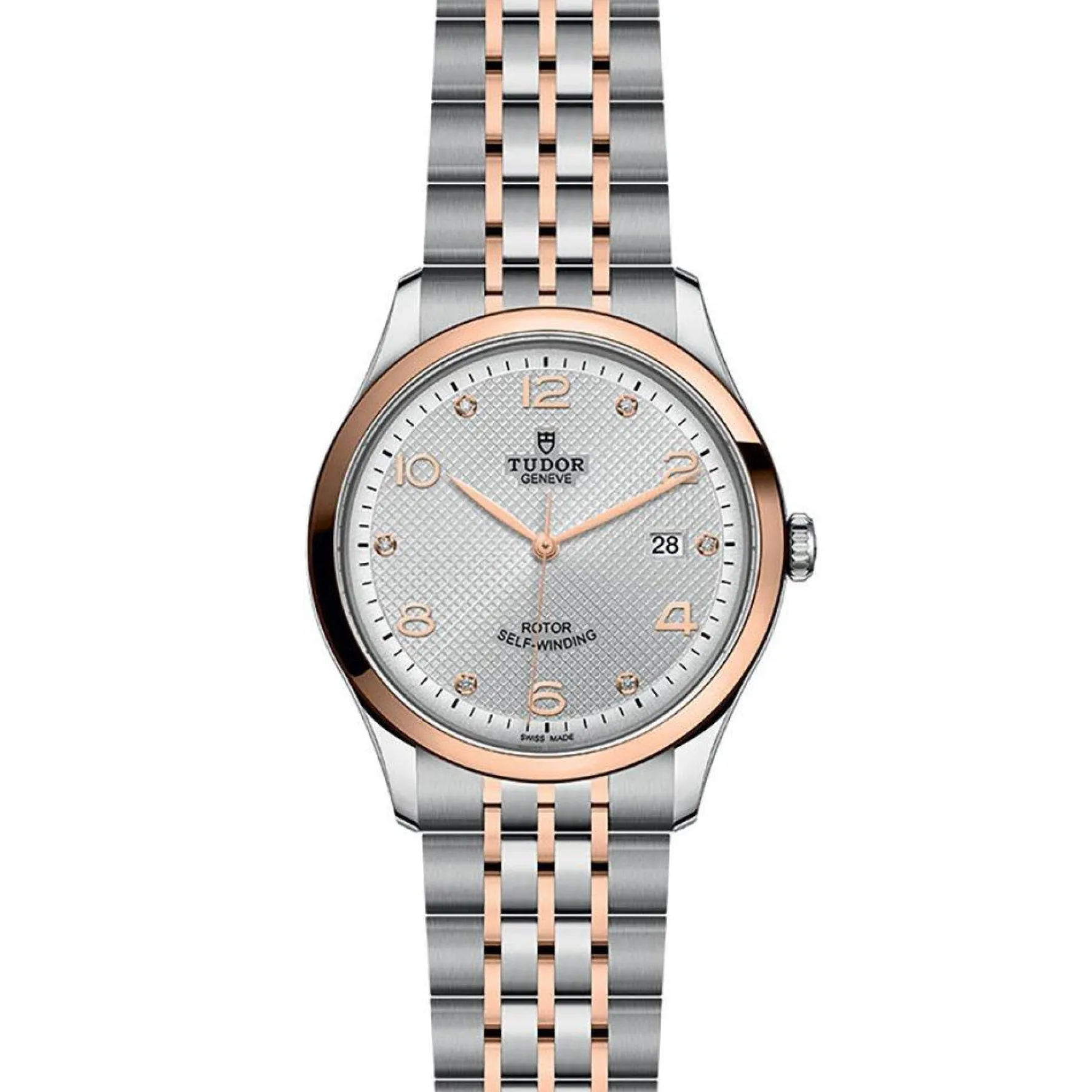 TUDOR 1926 41mm Stainless Steel and Rose Gold Diamond Automatic Men's Watch