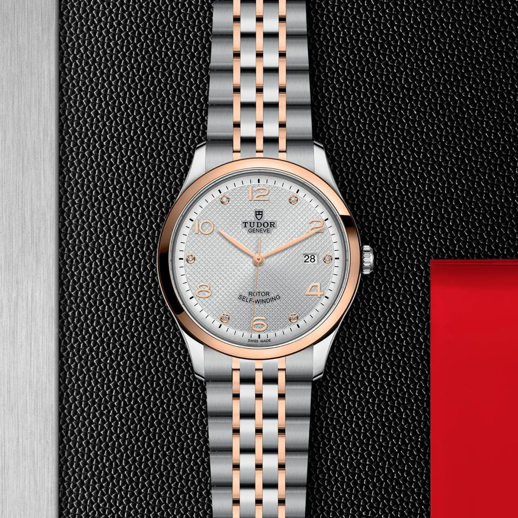 TUDOR 1926 41mm Stainless Steel and Rose Gold Diamond Automatic Men's Watch