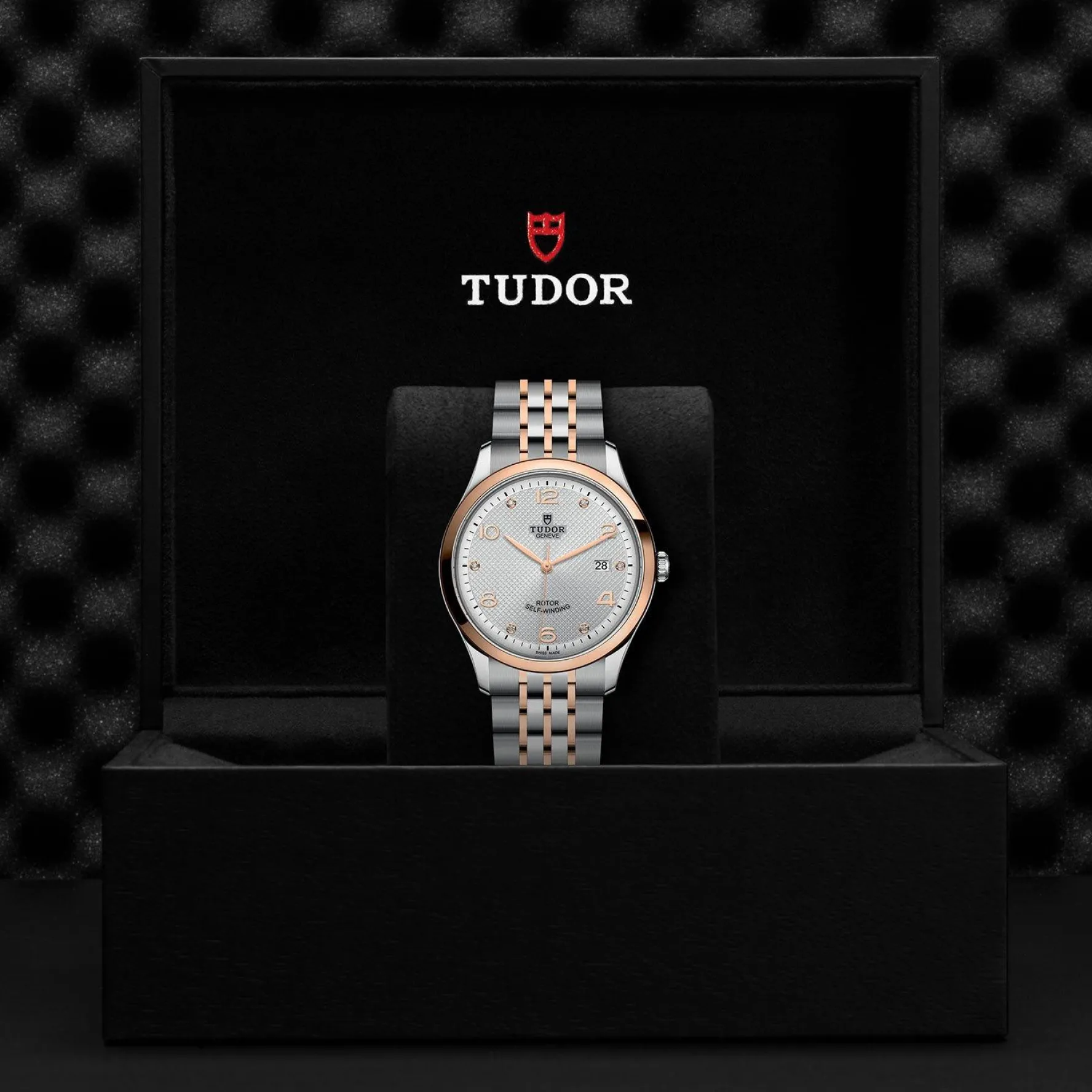 TUDOR 1926 41mm Stainless Steel and Rose Gold Diamond Automatic Men's Watch
