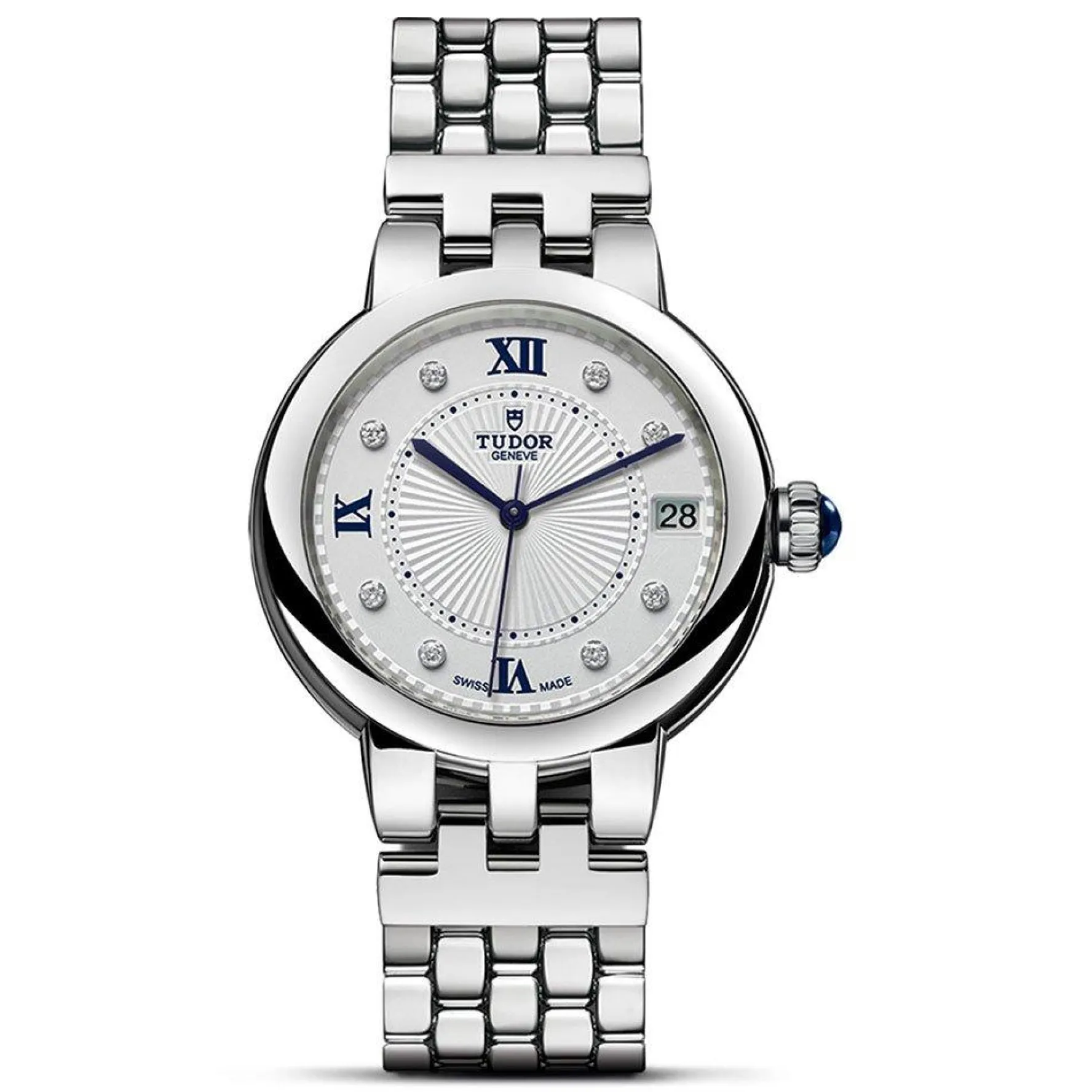 TUDOR Clair De Rose 34mm Diamond Automatic Ladies Watch