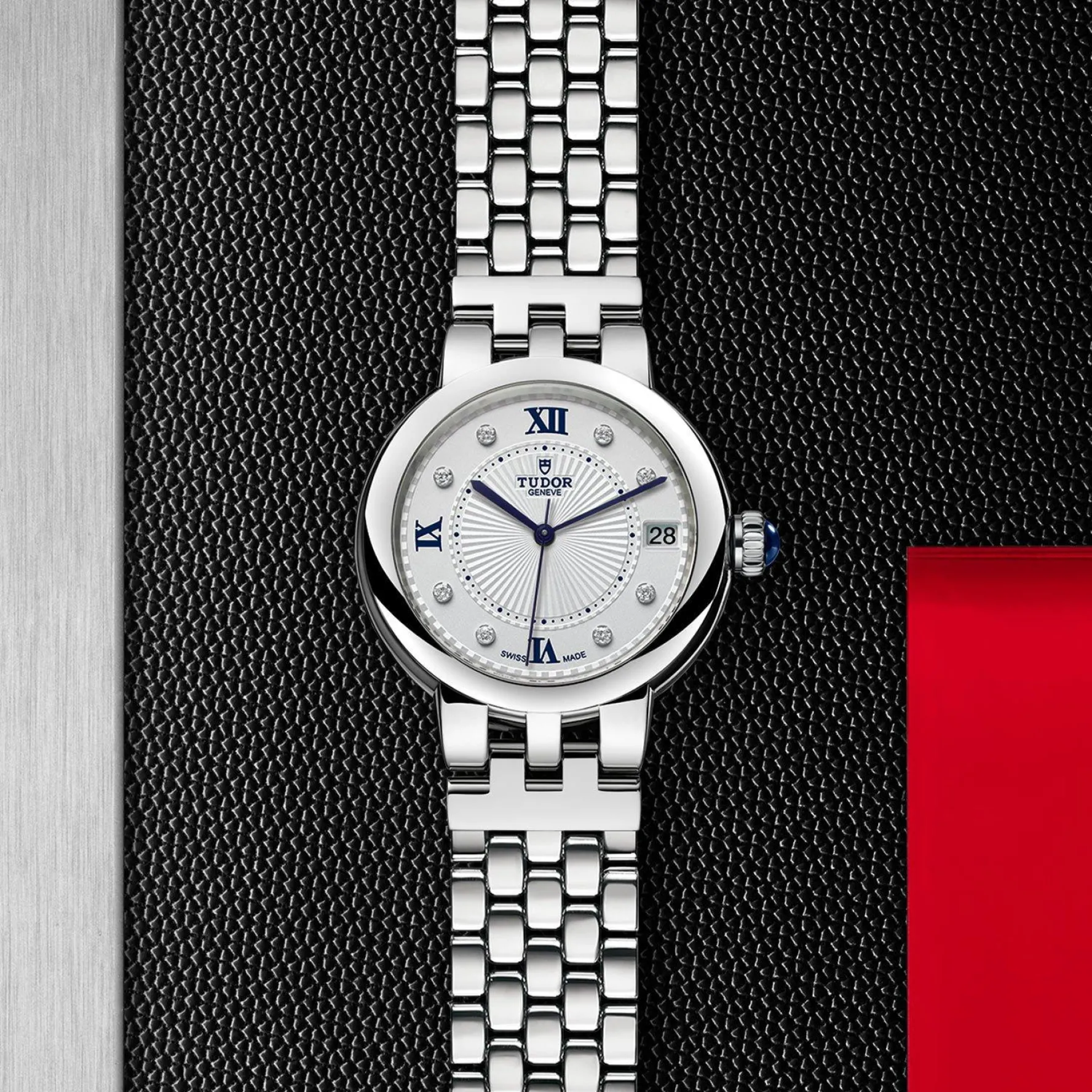 TUDOR Clair De Rose 34mm Diamond Automatic Ladies Watch