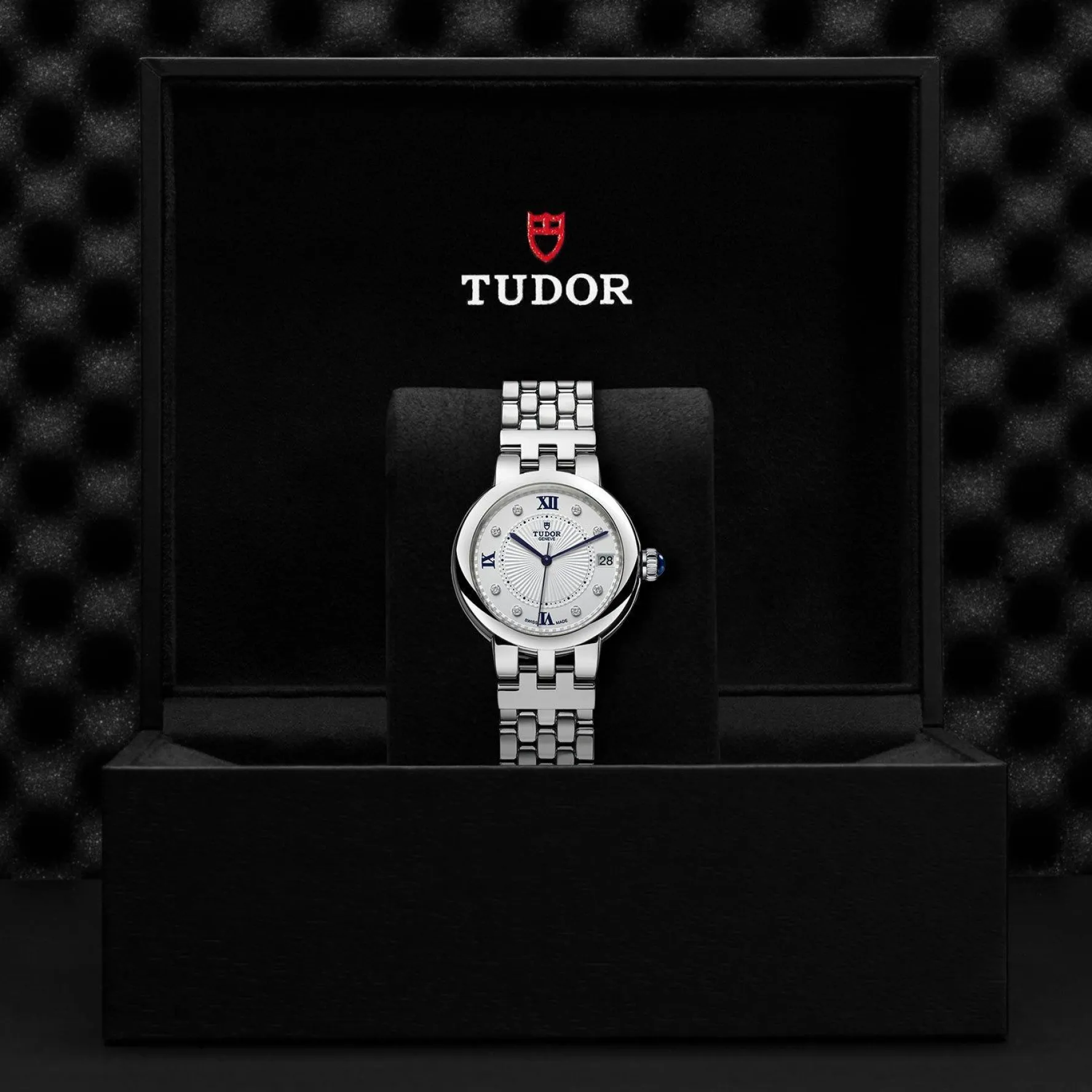TUDOR Clair De Rose 34mm Diamond Automatic Ladies Watch
