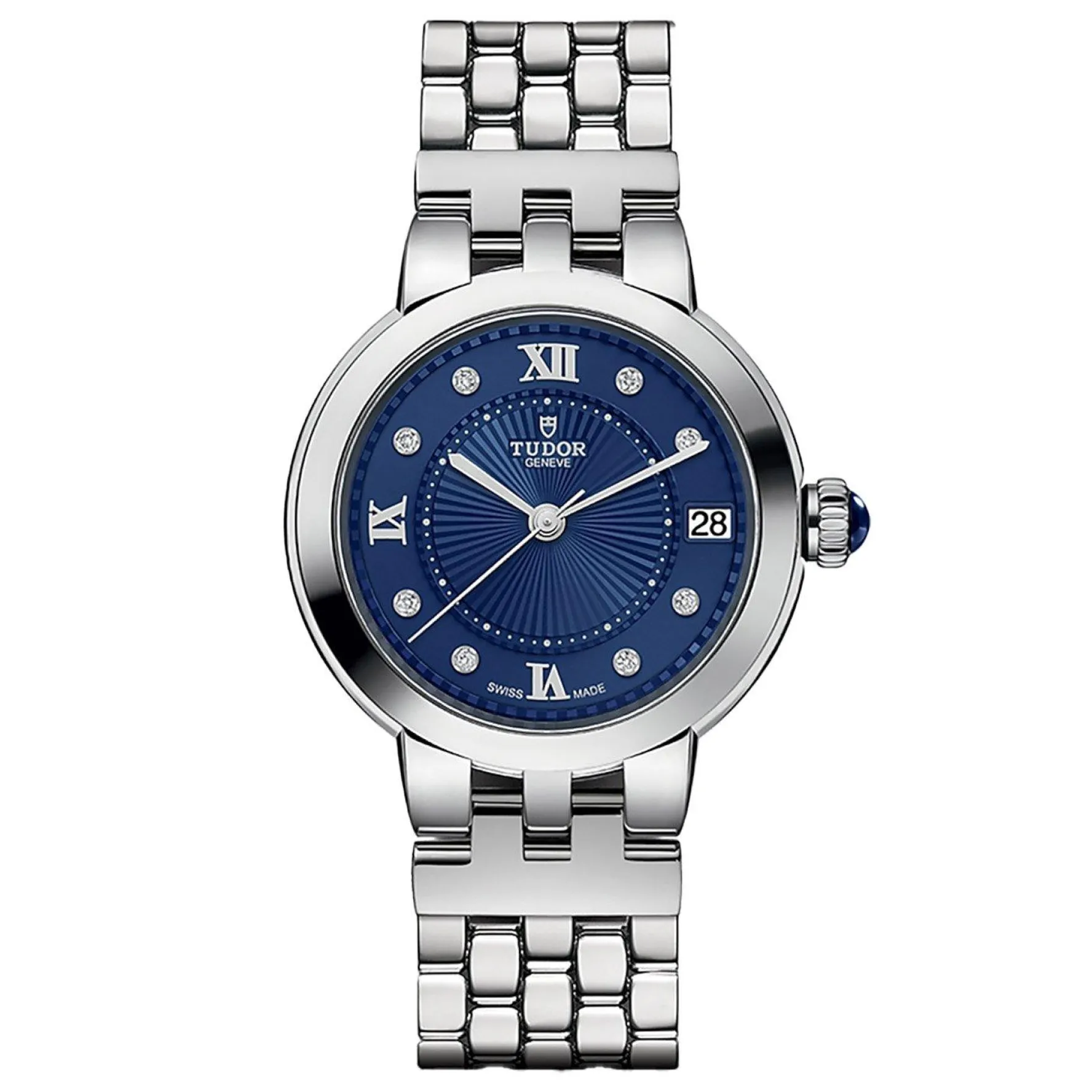 TUDOR Clair De Rose 34mm Diamond Automatic Ladies Watch
