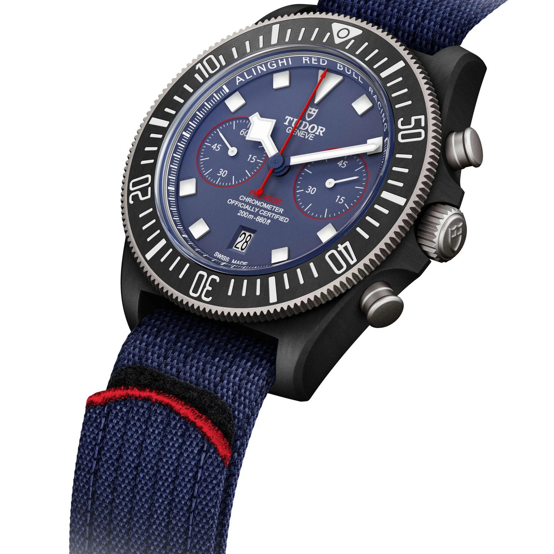 TUDOR Pelagos FXD Chrono 43mm Alinghi Red Bull Racing Edition Men's Watch