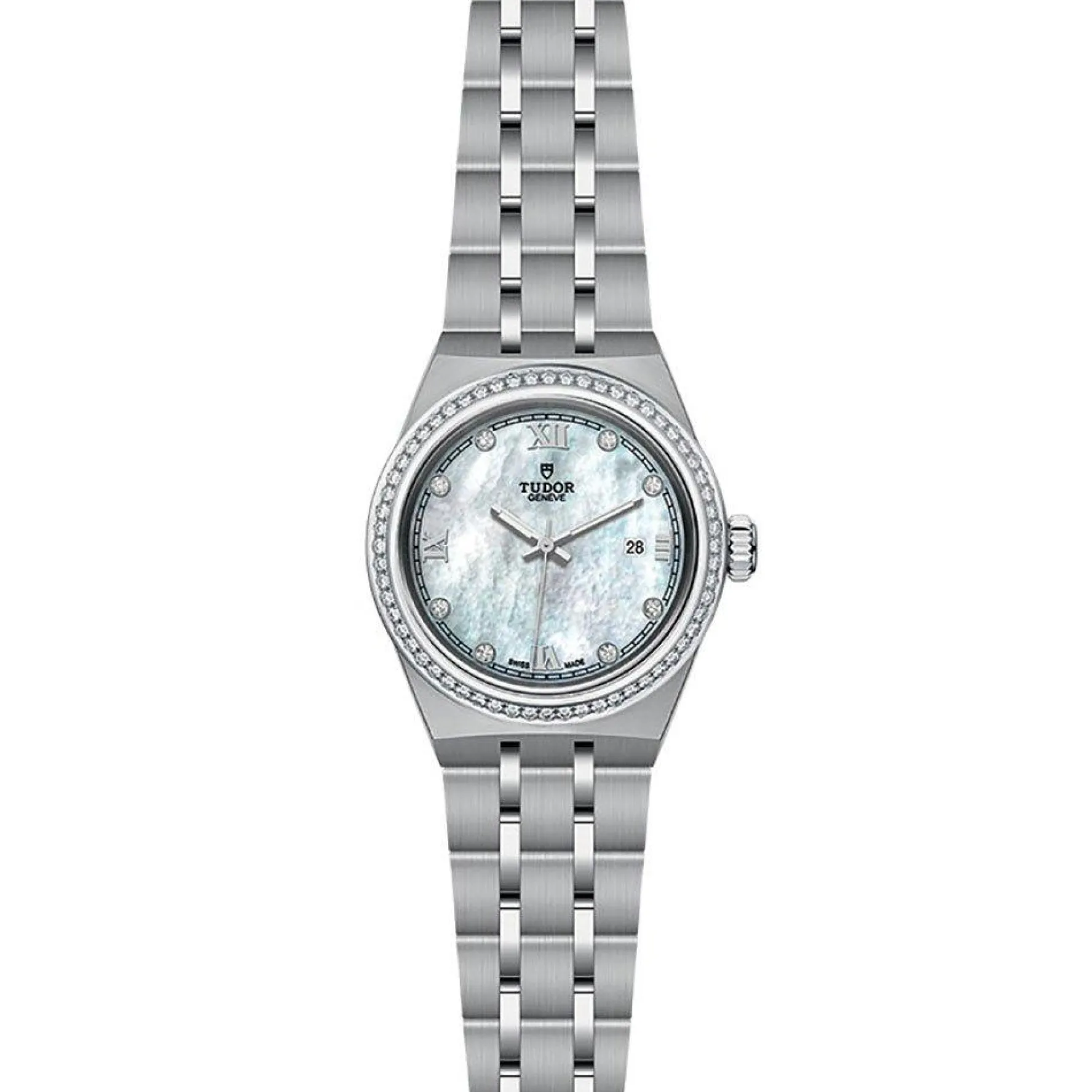 TUDOR Royal 28mm Diamond Mother of Pearl Automatic Ladies Watch