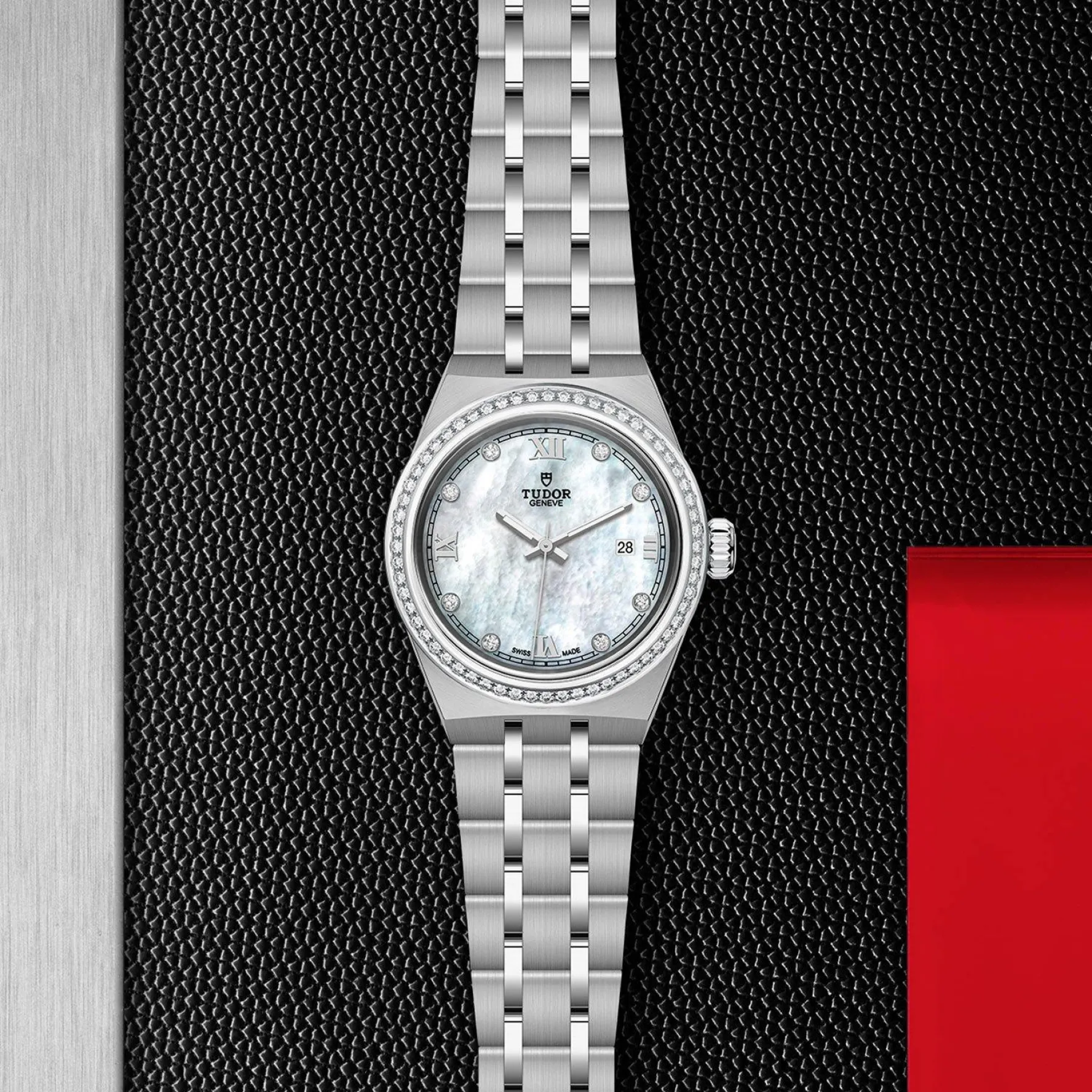 TUDOR Royal 28mm Diamond Mother of Pearl Automatic Ladies Watch