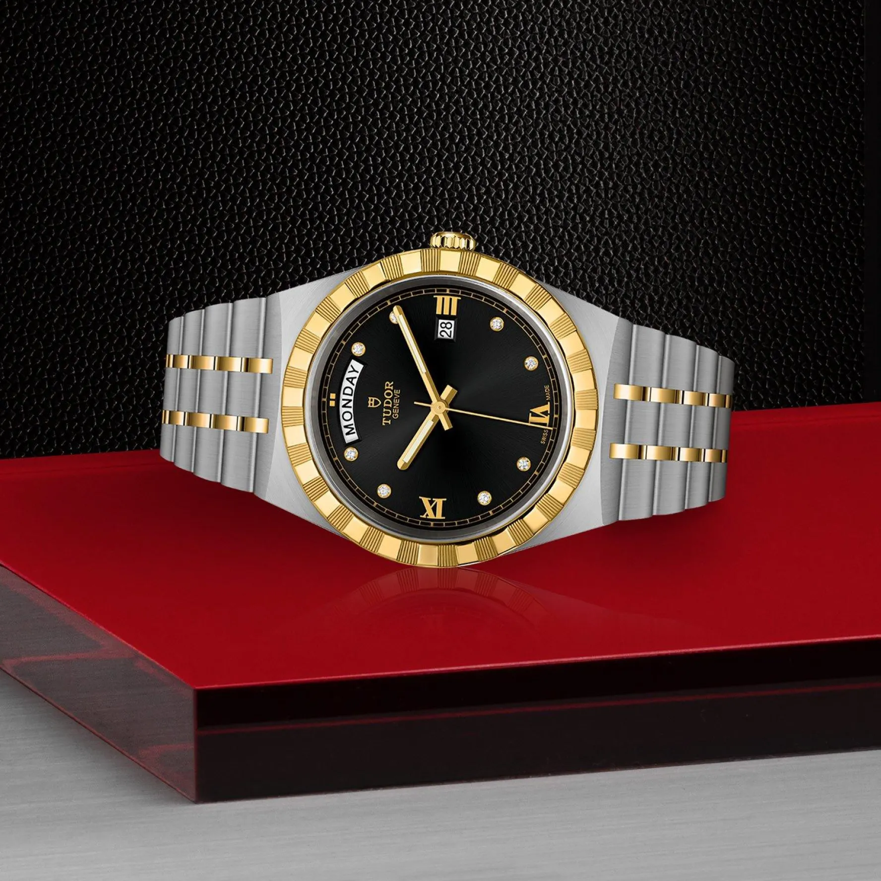 Tudor Royal 41mm Stainless Steel and Yellow Gold Diamond Automatic Men’s Watch
